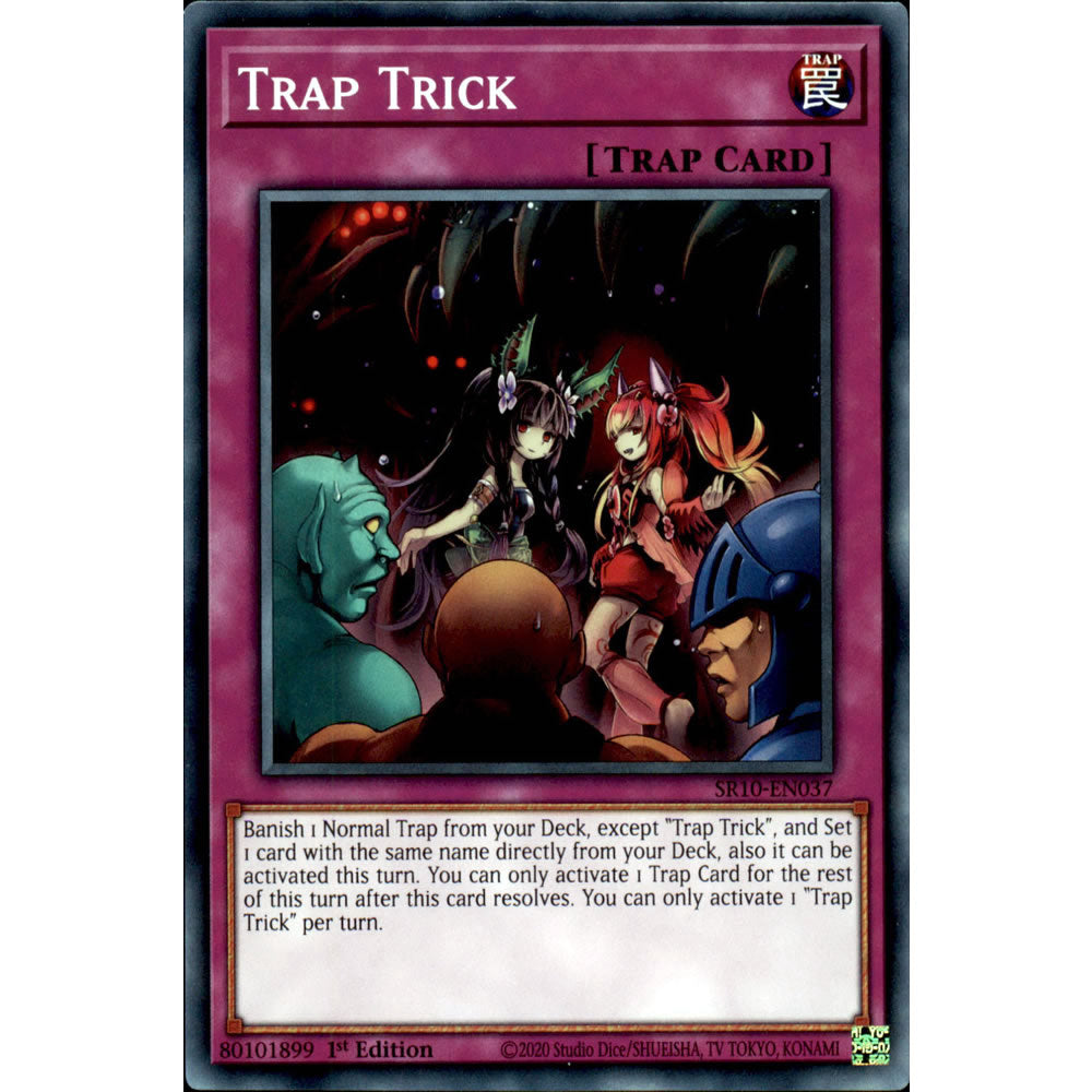 Trap Trick SR10-EN037 Yu-Gi-Oh! Card from the Mechanized Madness Set