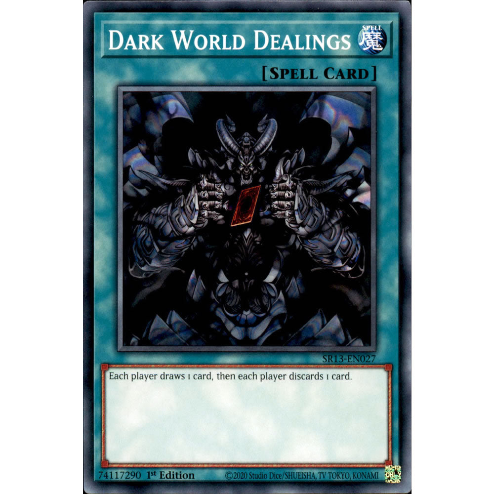 Dark World Dealings SR13-EN027 Yu-Gi-Oh! Card from the Dark World Set