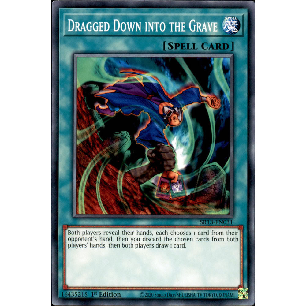 Dragged Down into the Grave SR13-EN031 Yu-Gi-Oh! Card from the Dark World Set