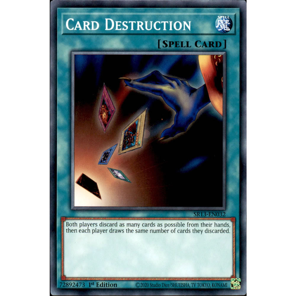Card Destruction SR13-EN032 Yu-Gi-Oh! Card from the Dark World Set