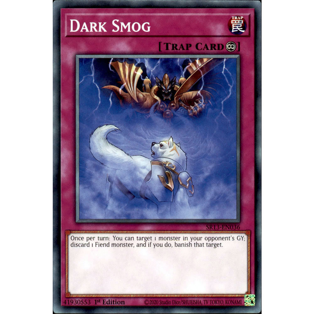 Dark Smog SR13-EN036 Yu-Gi-Oh! Card from the Dark World Set