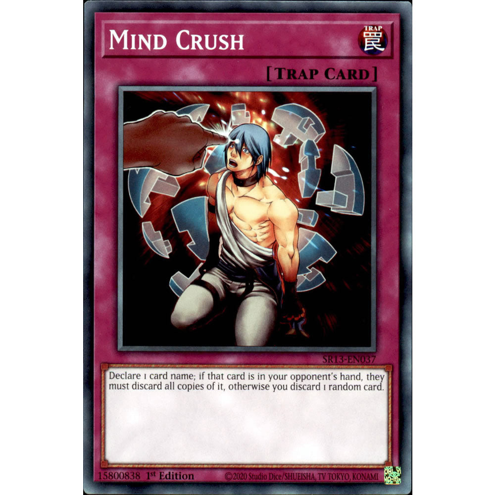 Mind Crush SR13-EN037 Yu-Gi-Oh! Card from the Dark World Set