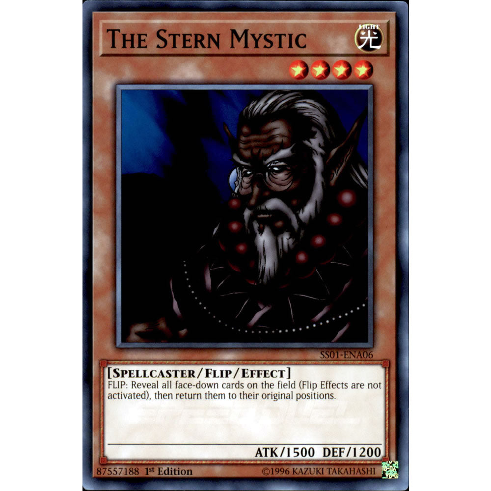 The Stern Mystic SS01-ENA06 Yu-Gi-Oh! Card from the Speed Duel: Destiny Masters Set