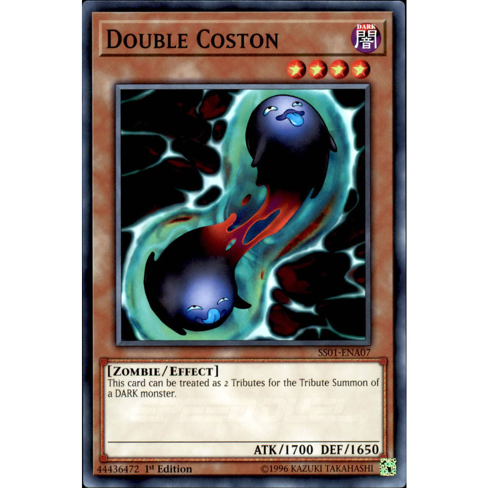 Double Coston SS01-ENA07 Yu-Gi-Oh! Card from the Speed Duel: Destiny Masters Set