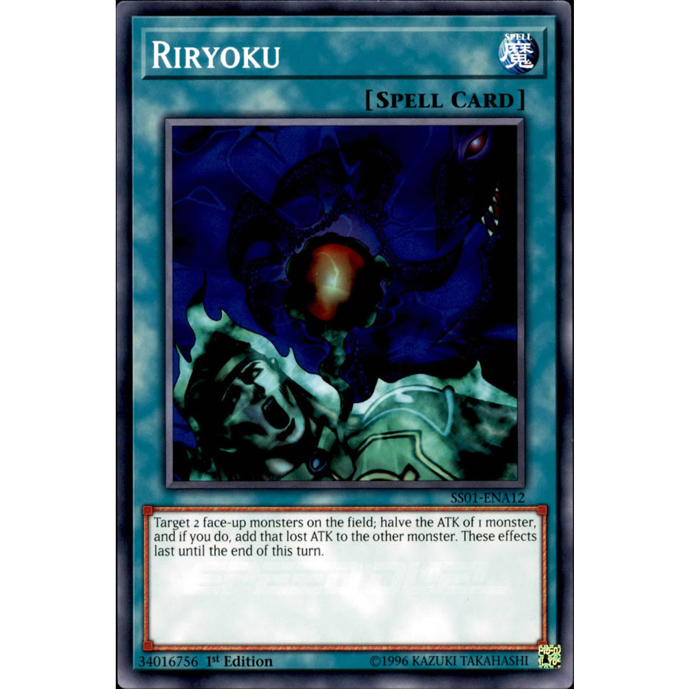 Riryoku SS01-ENA12 Yu-Gi-Oh! Card from the Speed Duel: Destiny Masters Set