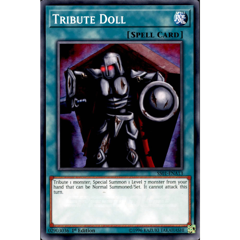 Tribute Doll SS01-ENA13 Yu-Gi-Oh! Card from the Speed Duel: Destiny Masters Set