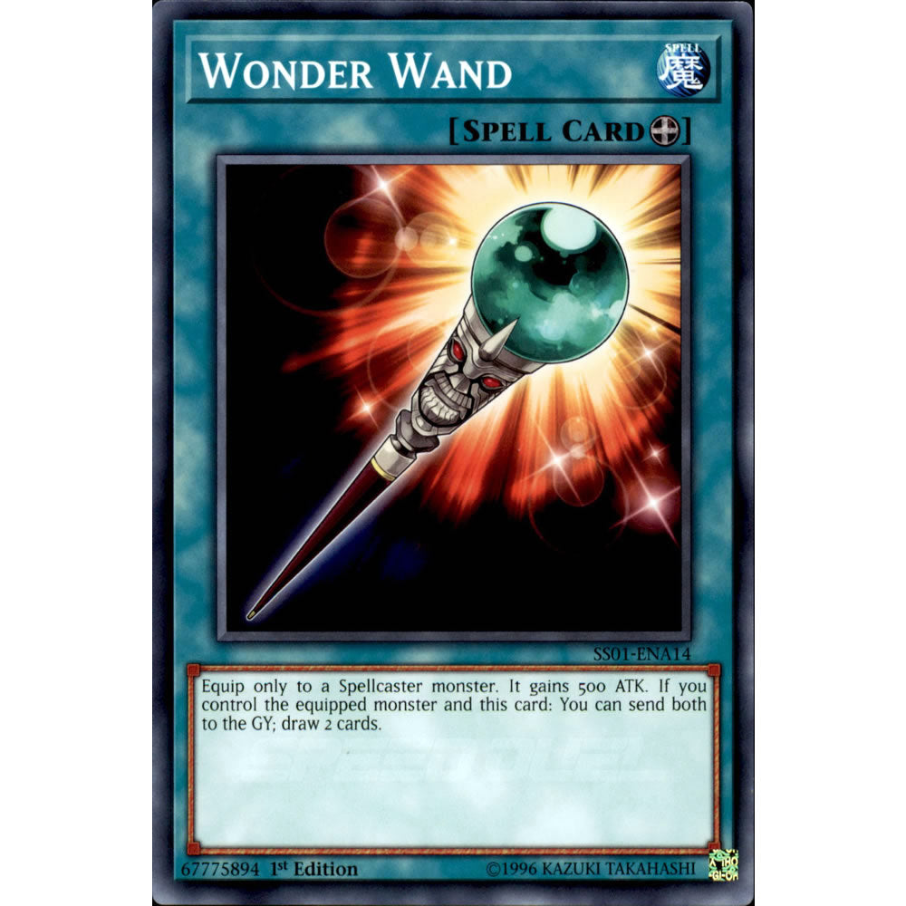 Wonder Wand SS01-ENA14 Yu-Gi-Oh! Card from the Speed Duel: Destiny Masters Set