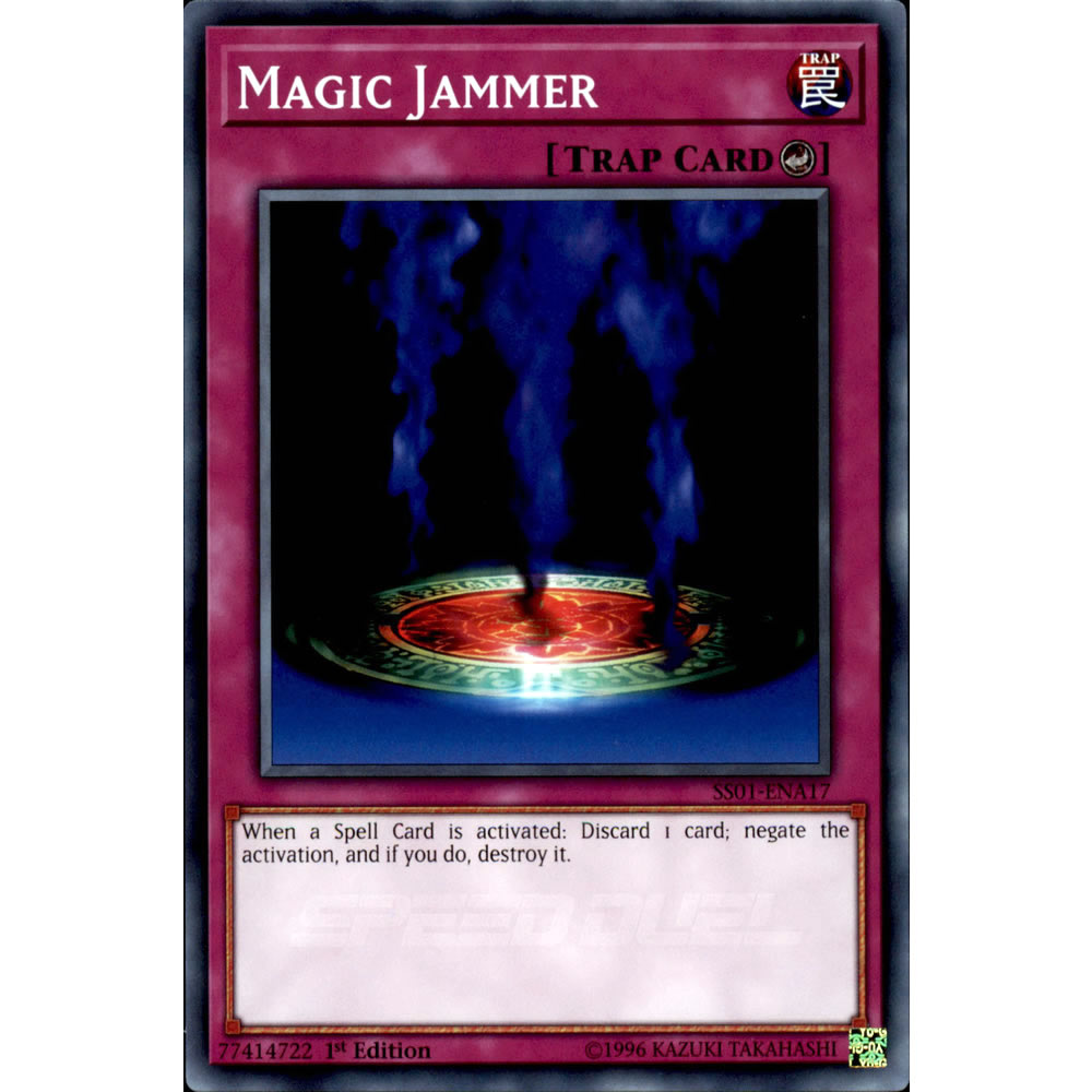 Magic Jammer SS01-ENA17 Yu-Gi-Oh! Card from the Speed Duel: Destiny Masters Set