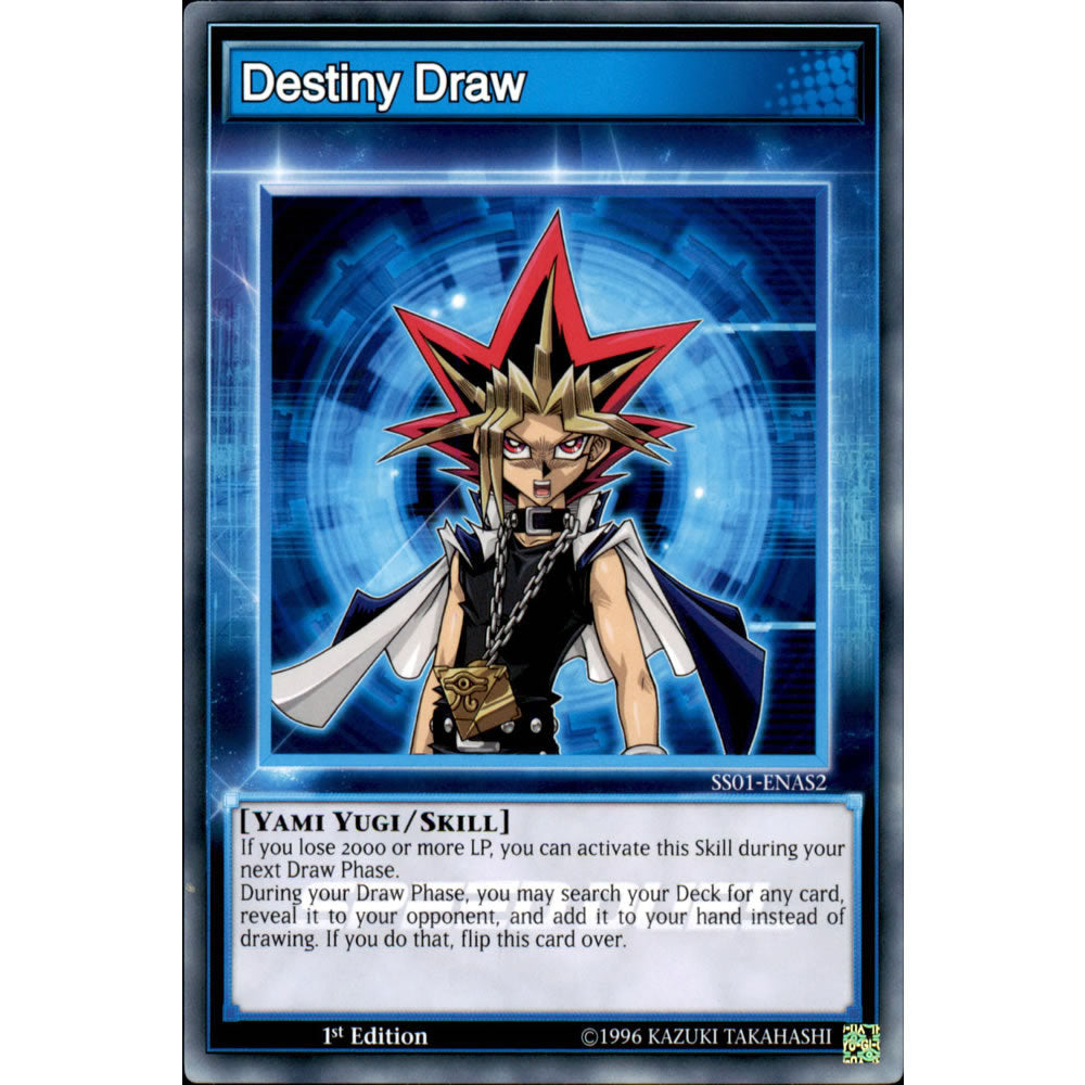 Destiny Draw SS01-ENAS2 Yu-Gi-Oh! Card from the Speed Duel: Destiny Masters Set