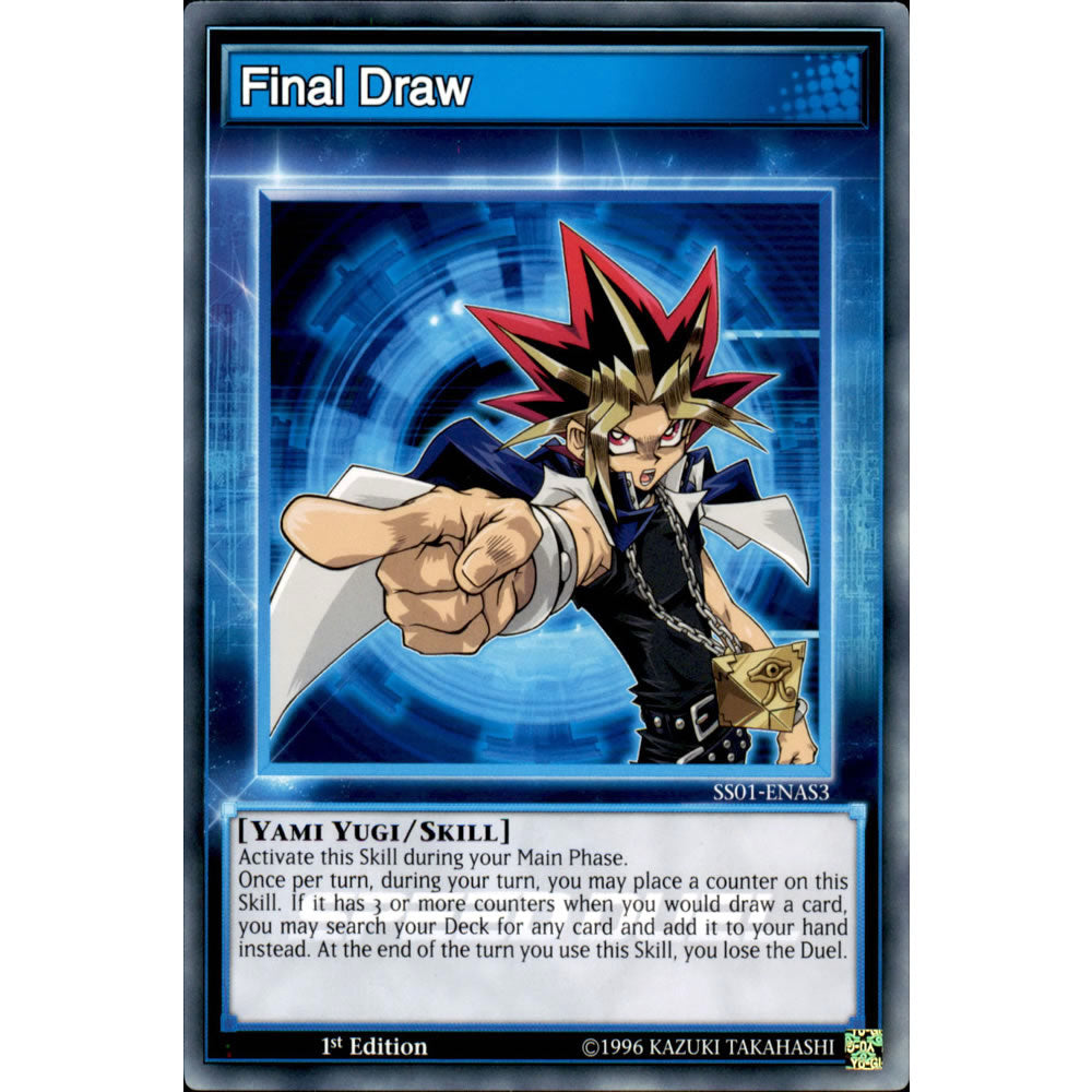 Final Draw SS01-ENAS3 Yu-Gi-Oh! Card from the Speed Duel: Destiny Masters Set