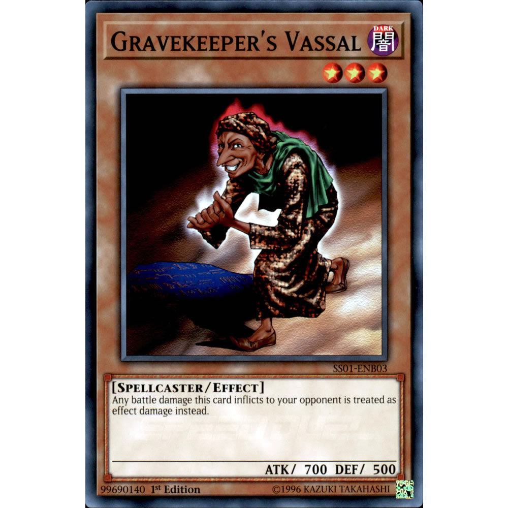 Gravekeeper's Vassal SS01-ENB03 Yu-Gi-Oh! Card from the Speed Duel: Destiny Masters Set