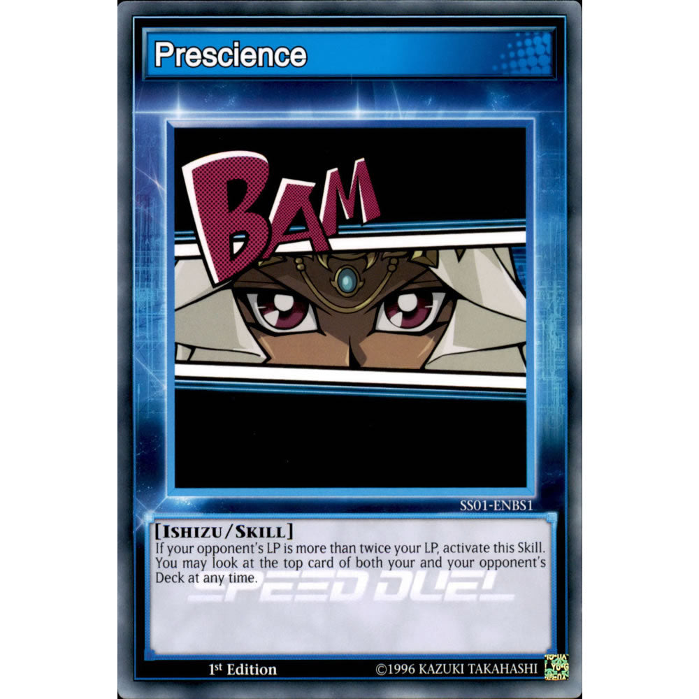 Prescience SS01-ENBS1 Yu-Gi-Oh! Card from the Speed Duel: Destiny Masters Set