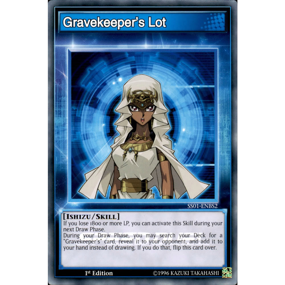 Gravekeeper's Lot SS01-ENBS2 Yu-Gi-Oh! Card from the Speed Duel: Destiny Masters Set