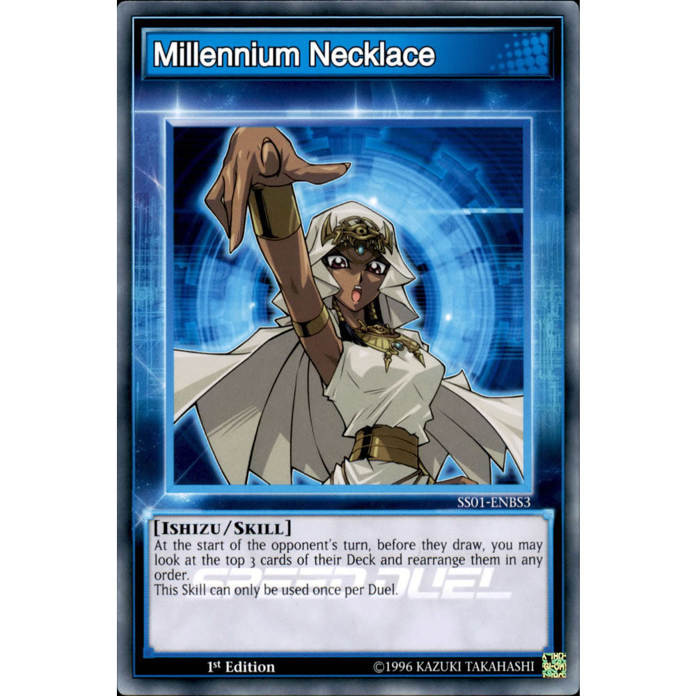 Millennium Necklace SS01-ENBS3 Yu-Gi-Oh! Card from the Speed Duel: Destiny Masters Set