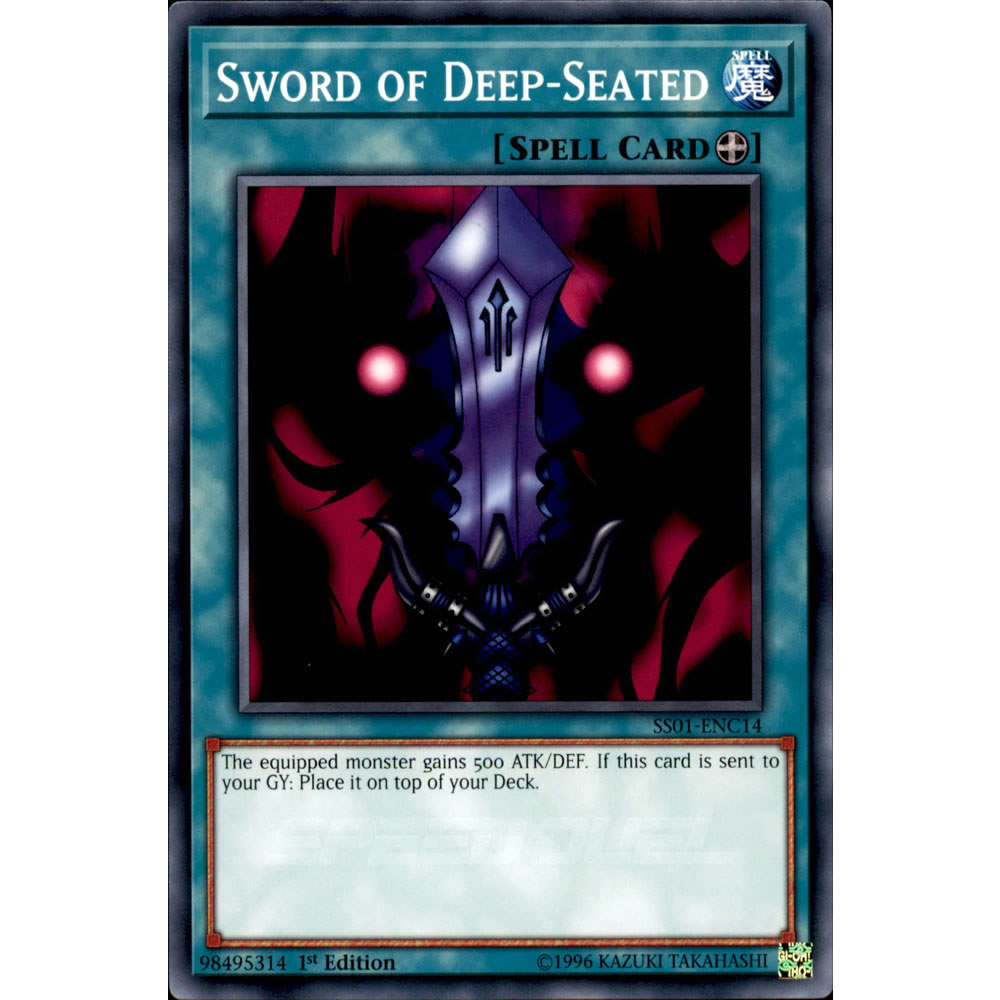 Sword of Deep-Seated  SS01-ENC14 Yu-Gi-Oh! Card from the Speed Duel: Destiny Masters Set