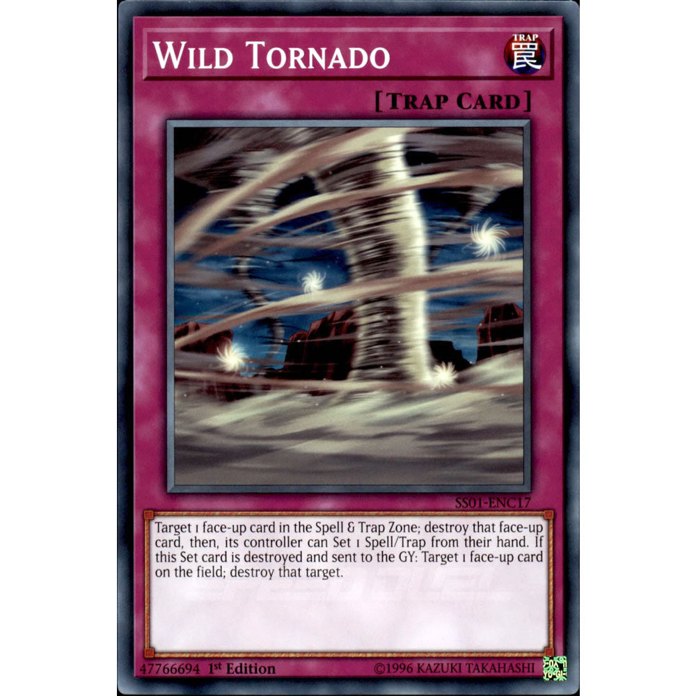 Wild Tornado SS01-ENC17 Yu-Gi-Oh! Card from the Speed Duel: Destiny Masters Set