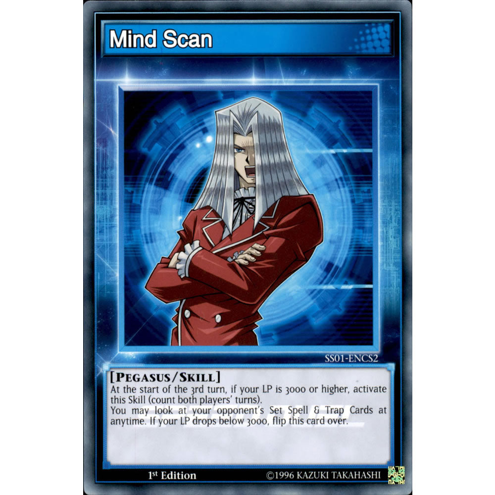 Mind Scan SS01-ENCS2 Yu-Gi-Oh! Card from the Speed Duel: Destiny Masters Set