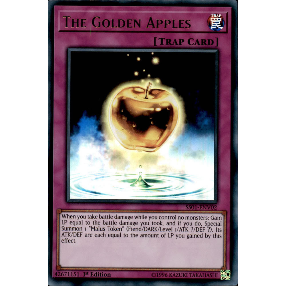 The Golden Apples SS01-ENV02 Yu-Gi-Oh! Card from the Speed Duel: Destiny Masters Set