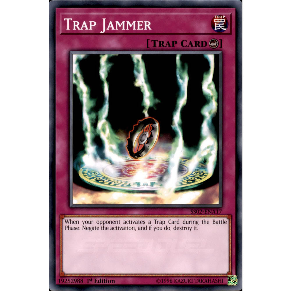 Trap Jammer SS02-ENA17 Yu-Gi-Oh! Card from the Speed Duel: Duelists of Tomorrow Set