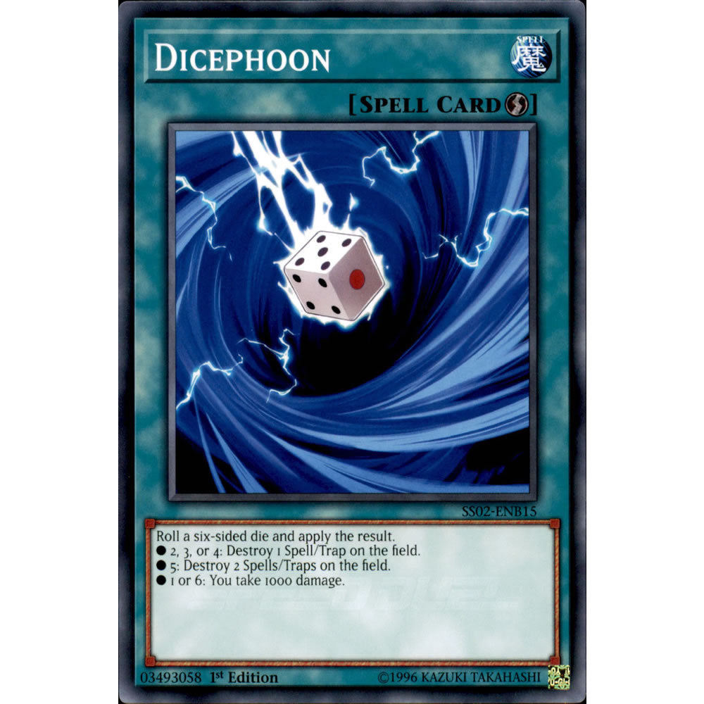 Dicephoon SS02-ENB15 Yu-Gi-Oh! Card from the Speed Duel: Duelists of Tomorrow Set