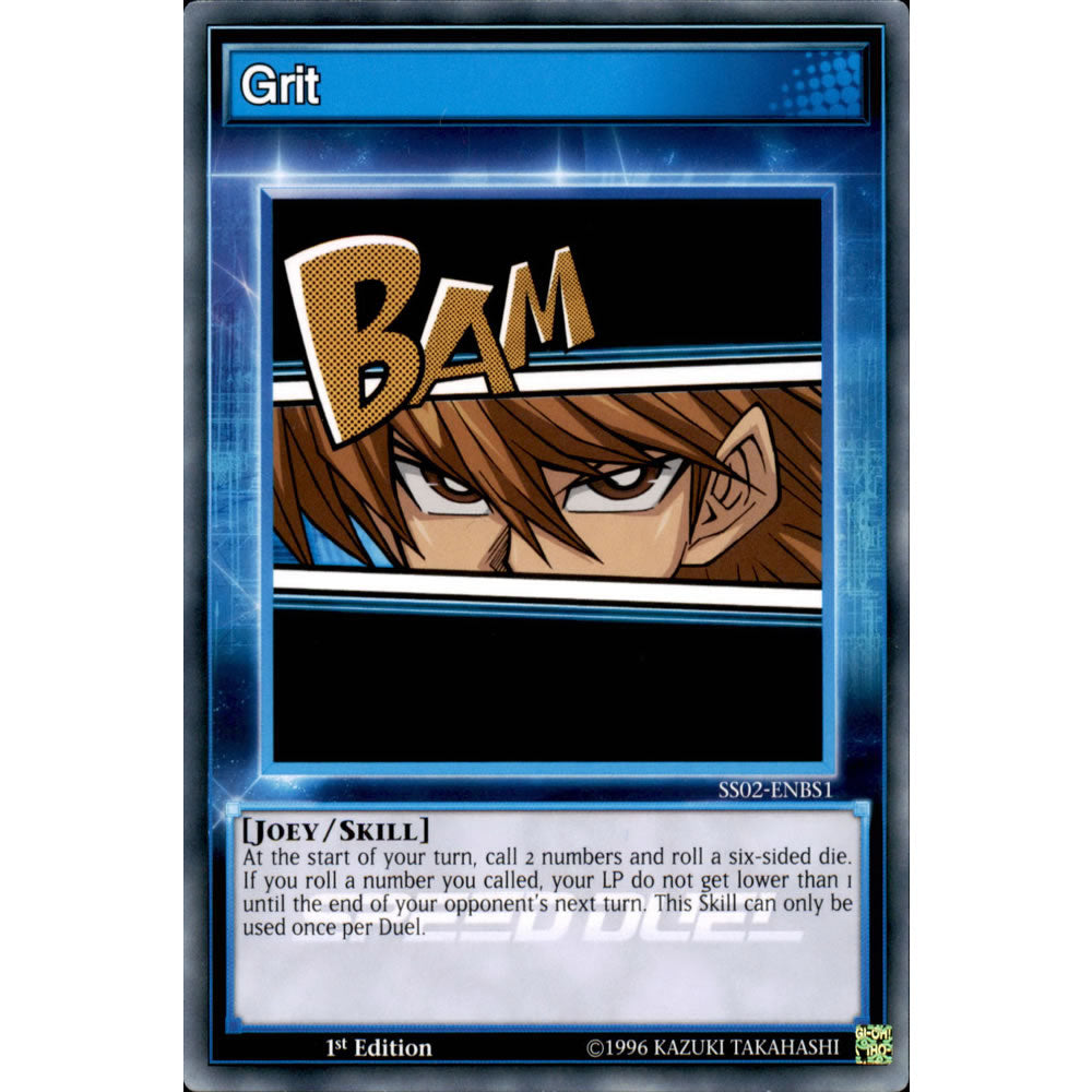 Grit SS02-ENBS1 Yu-Gi-Oh! Card from the Speed Duel: Duelists of Tomorrow Set