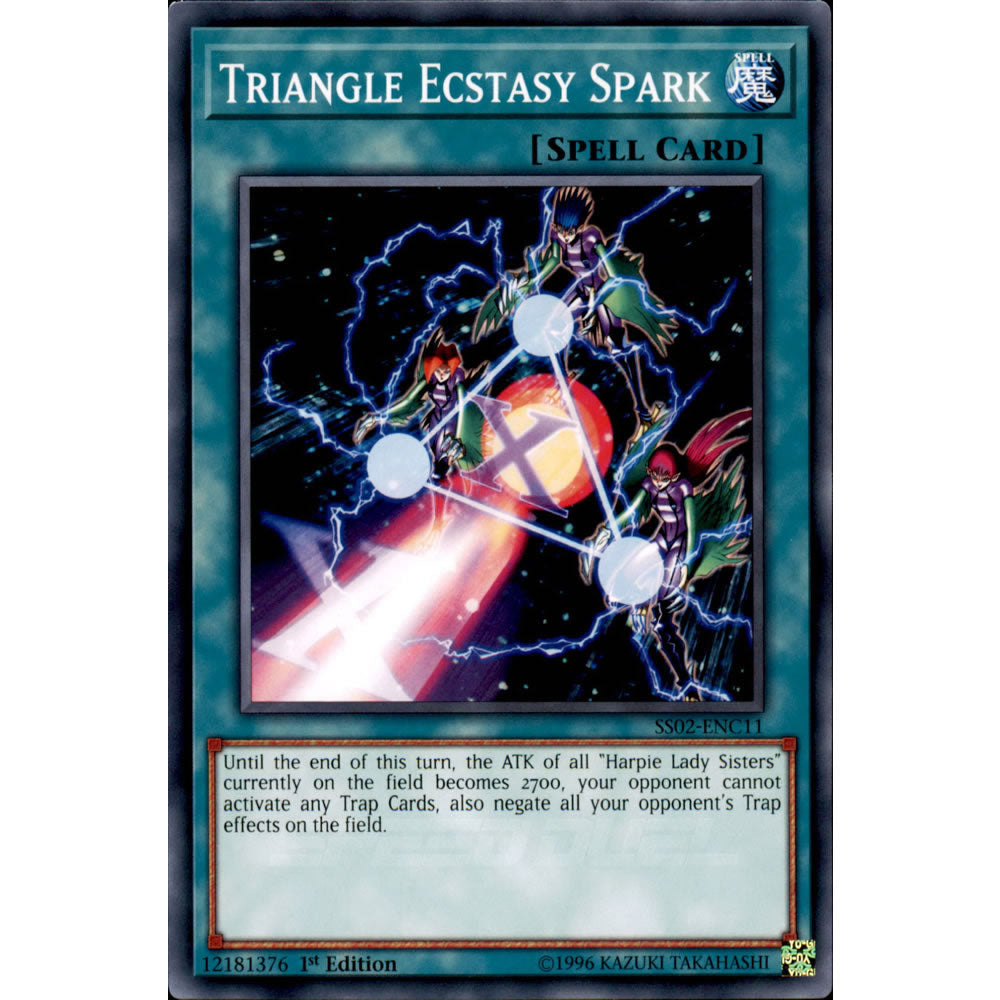 Triangle Ecstasy Spark SS02-ENC11 Yu-Gi-Oh! Card from the Speed Duel: Duelists of Tomorrow Set