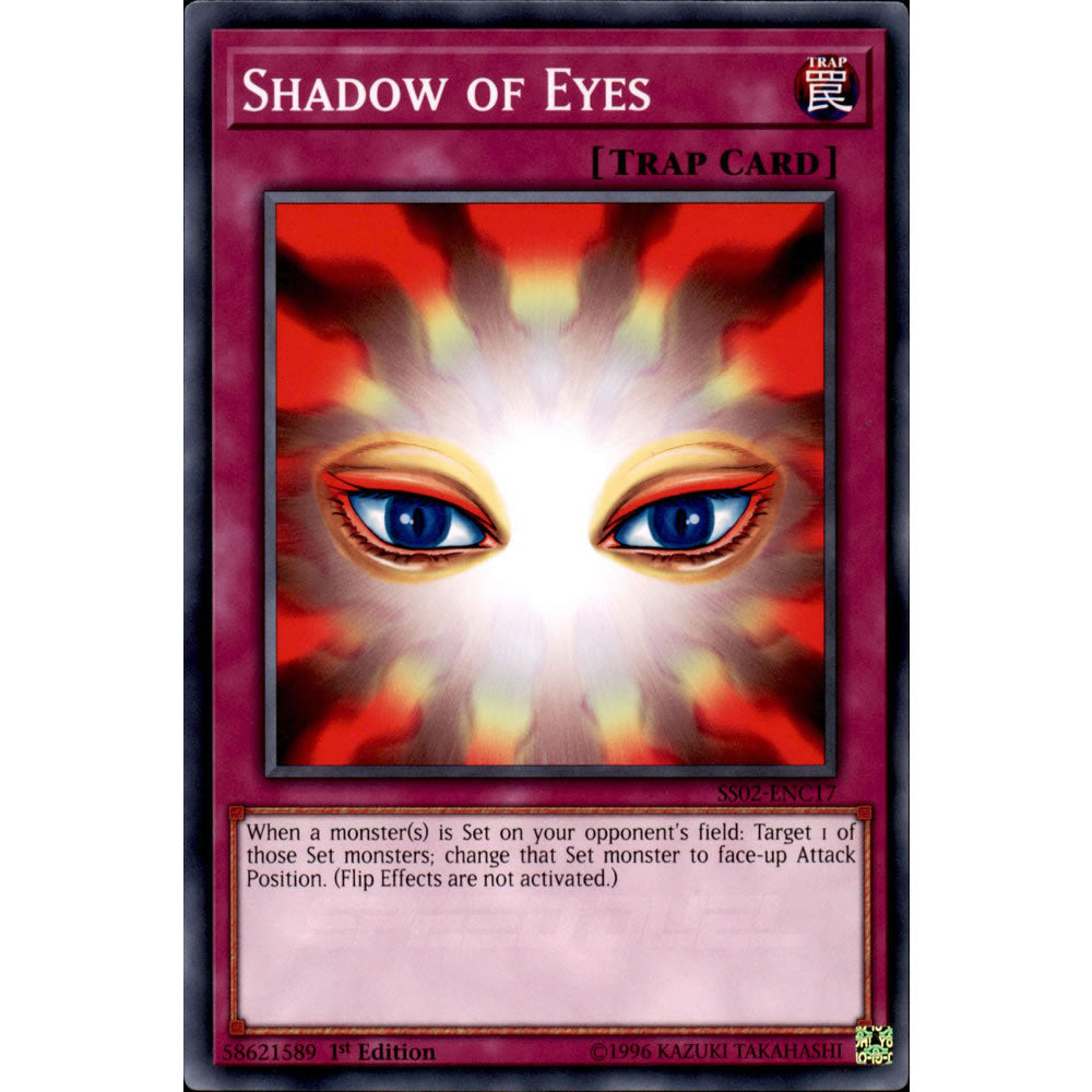 Shadow of Eyes SS02-ENC17 Yu-Gi-Oh! Card from the Speed Duel: Duelists of Tomorrow Set