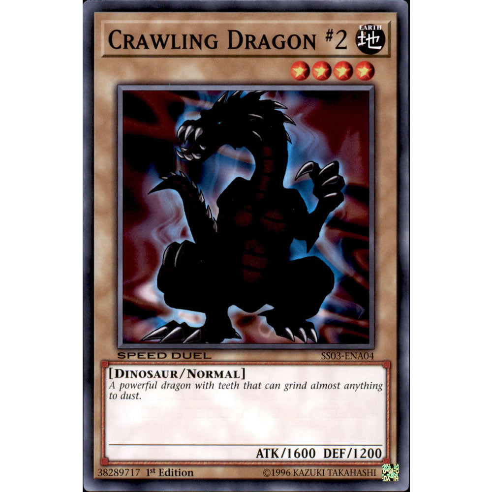 Crawling Dragon #2 SS03-ENA04 Yu-Gi-Oh! Card from the Speed Duel: Ultimate Predators Set