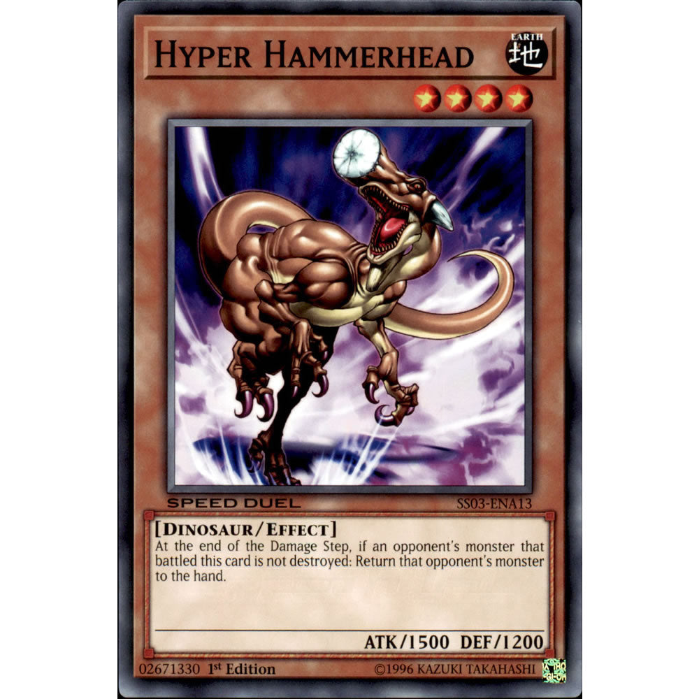 Hyper Hammerhead SS03-ENA13 Yu-Gi-Oh! Card from the Speed Duel: Ultimate Predators Set