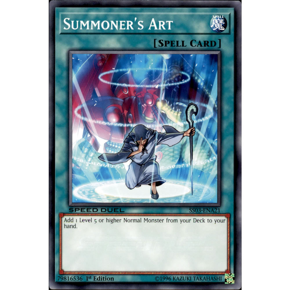 Summoner's Art SS03-ENA21 Yu-Gi-Oh! Card from the Speed Duel: Ultimate Predators Set