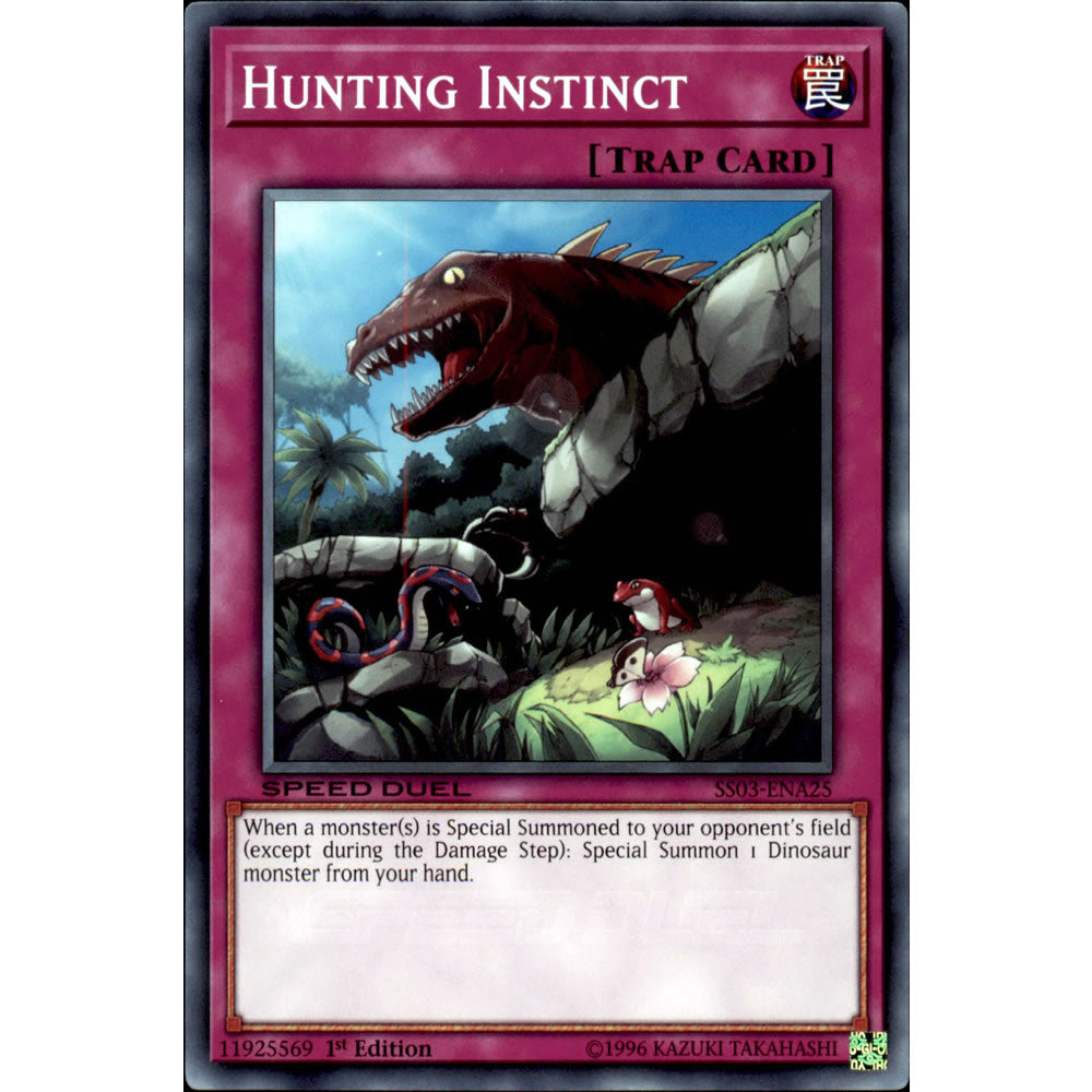 Hunting Instinct SS03-ENA25 Yu-Gi-Oh! Card from the Speed Duel: Ultimate Predators Set