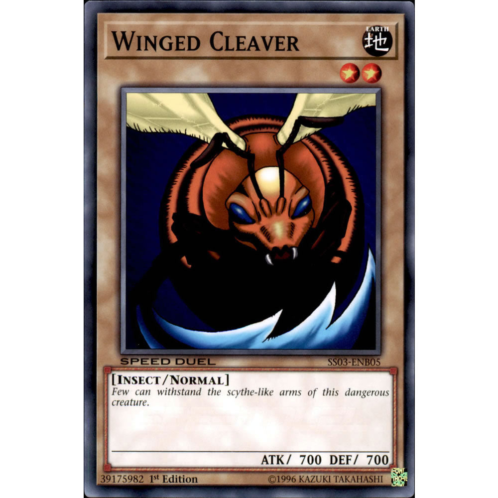 Winged Cleaver SS03-ENB05 Yu-Gi-Oh! Card from the Speed Duel: Ultimate Predators Set