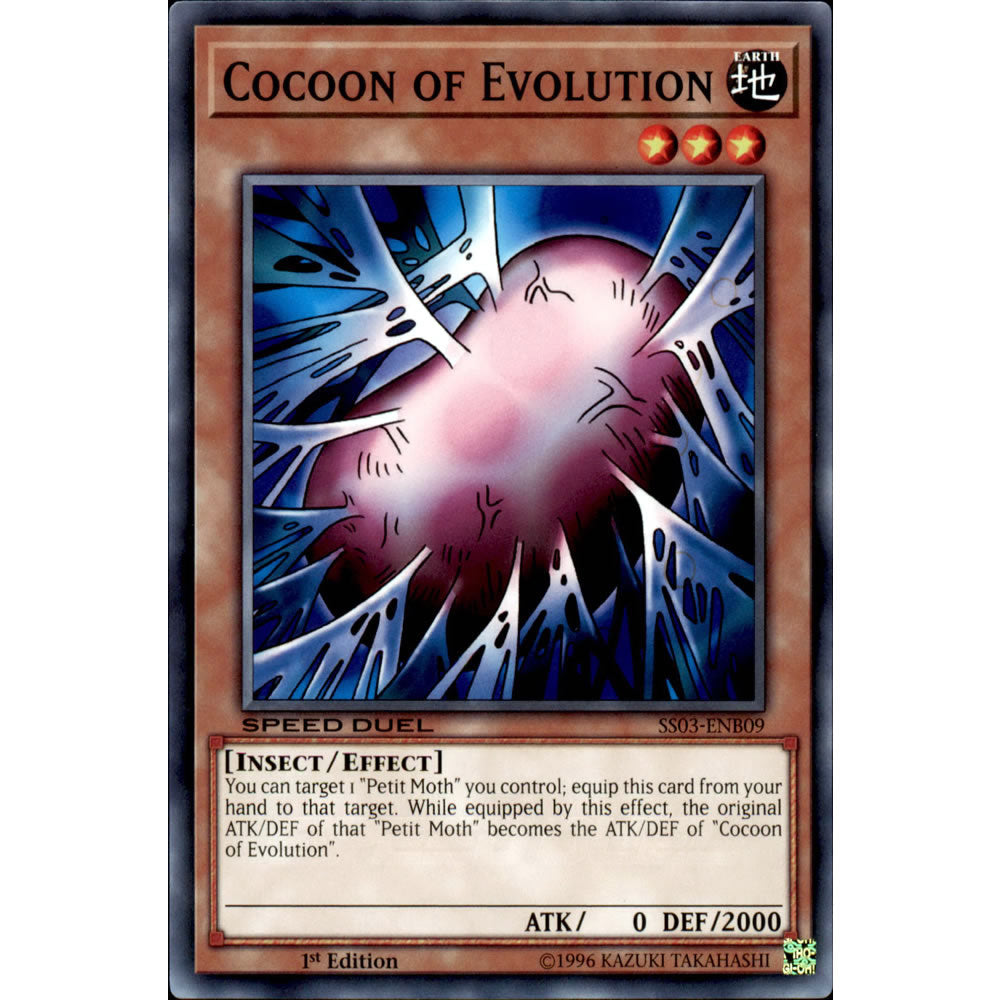 Cocoon of Evolution SS03-ENB09 Yu-Gi-Oh! Card from the Speed Duel: Ultimate Predators Set