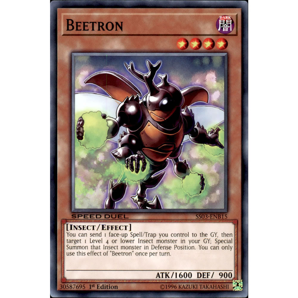 Beetron SS03-ENB15 Yu-Gi-Oh! Card from the Speed Duel: Ultimate Predators Set