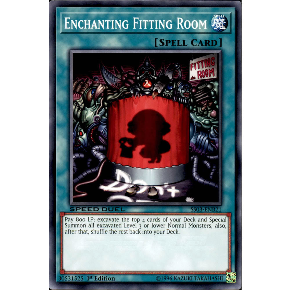 Enchanting Fitting Room SS03-ENB21 Yu-Gi-Oh! Card from the Speed Duel: Ultimate Predators Set