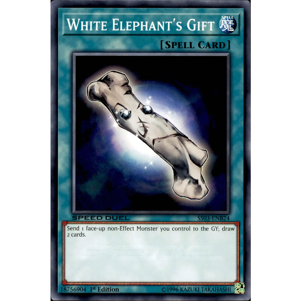 White Elephant's Gift SS03-ENB24 Yu-Gi-Oh! Card from the Speed Duel: Ultimate Predators Set