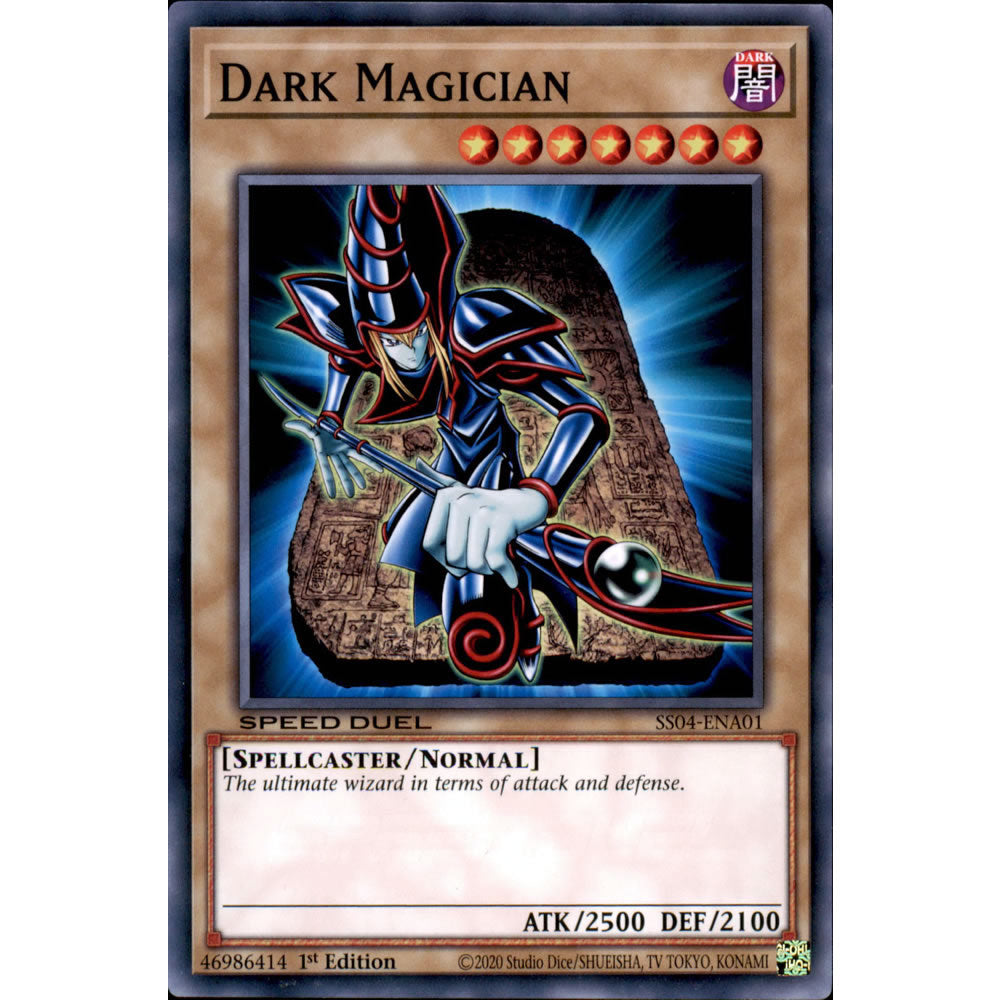 Dark Magician SS04-ENA01 Yu-Gi-Oh! Card from the Speed Duel: Match of the Millennium Set