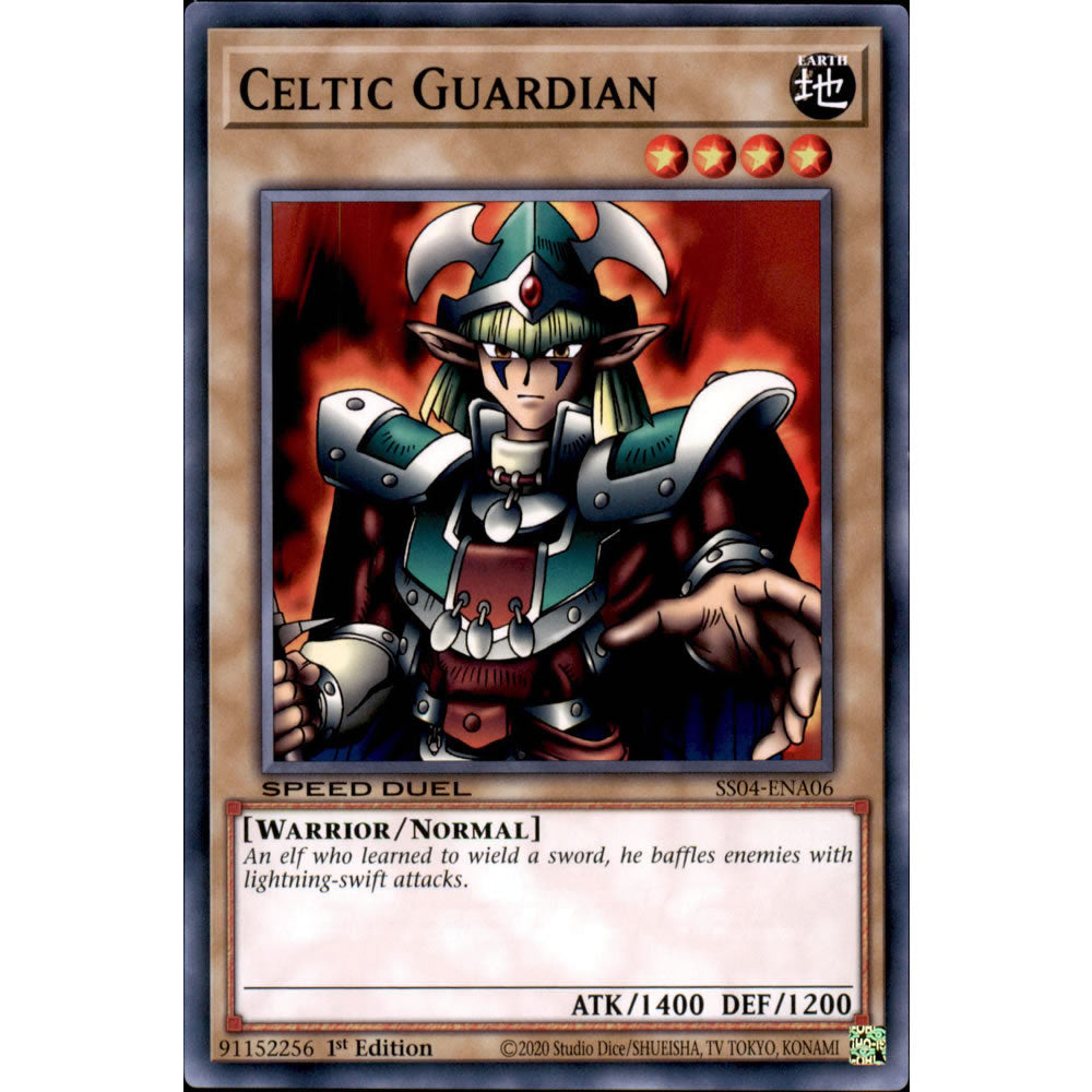 Celtic Guardian SS04-ENA06 Yu-Gi-Oh! Card from the Speed Duel: Match of the Millennium Set