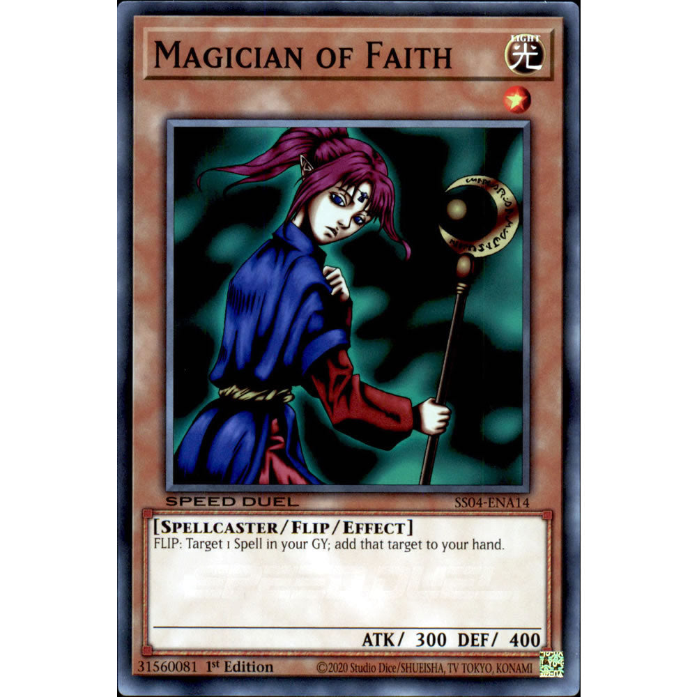 Magician of Faith SS04-ENA14 Yu-Gi-Oh! Card from the Speed Duel: Match of the Millennium Set