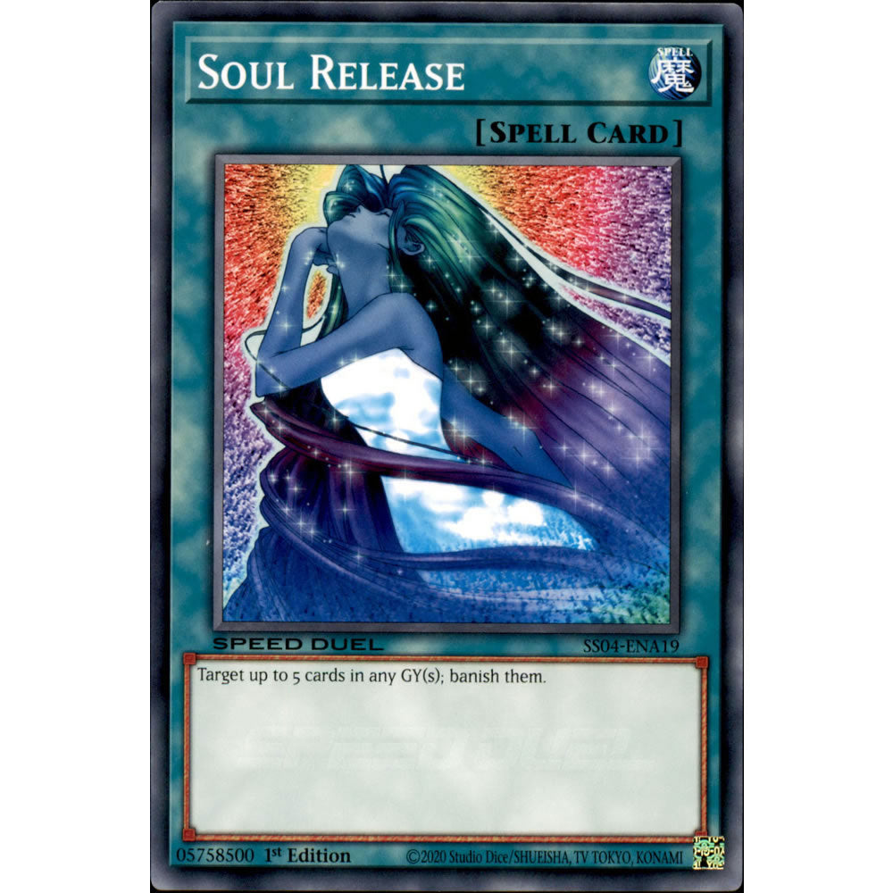 Soul Release SS04-ENA19 Yu-Gi-Oh! Card from the Speed Duel: Match of the Millennium Set