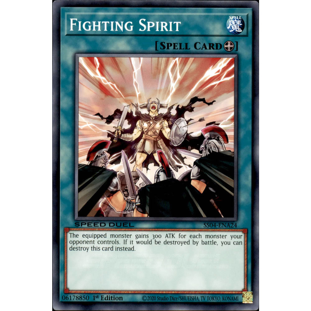 Fighting Spirit SS04-ENA24 Yu-Gi-Oh! Card from the Speed Duel: Match of the Millennium Set