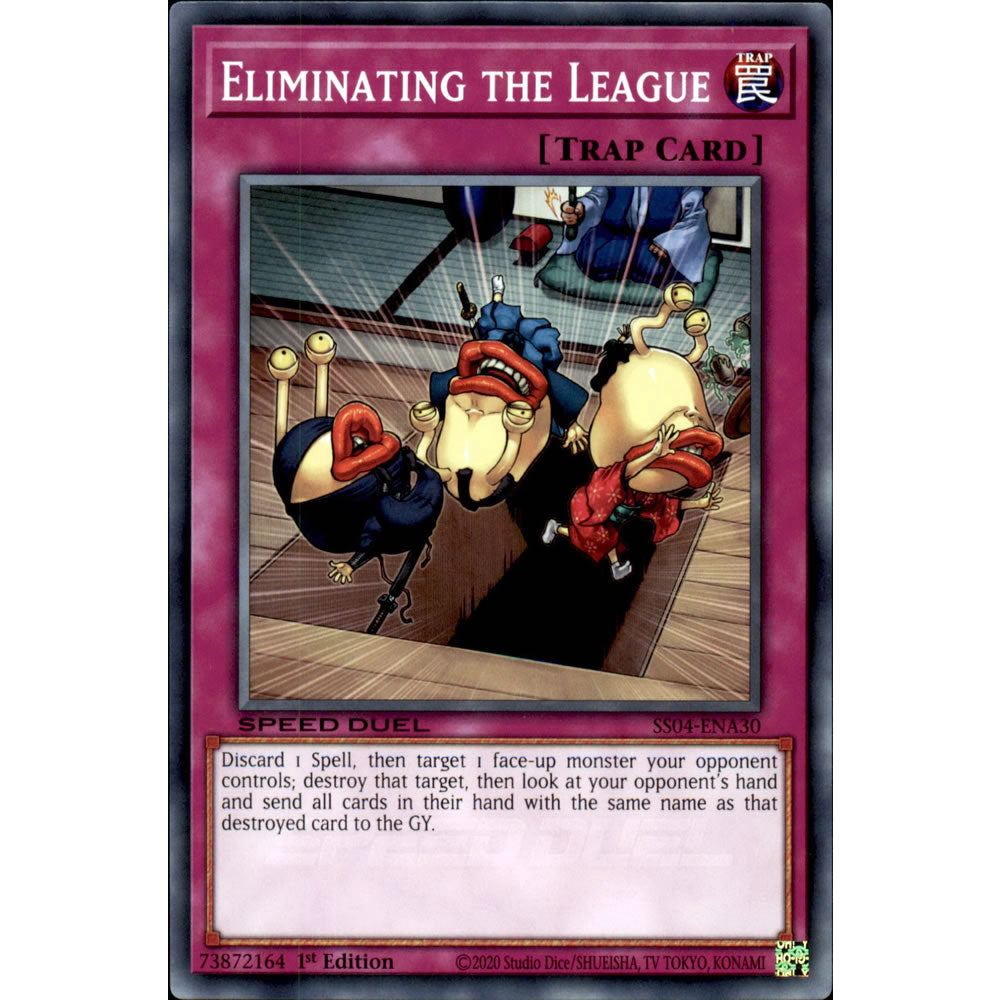 Eliminating the League SS04-ENA30 Yu-Gi-Oh! Card from the Speed Duel: Match of the Millennium Set