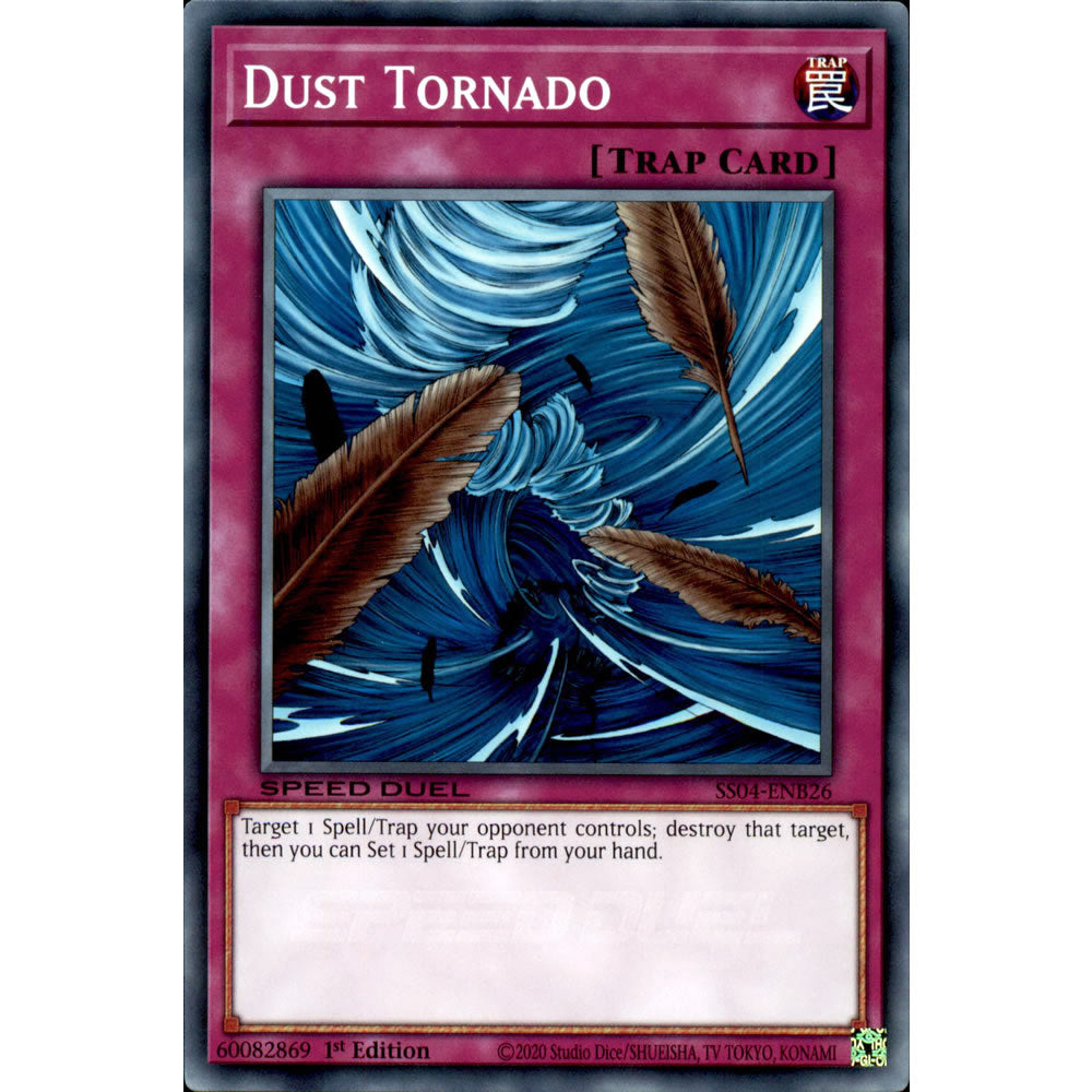 Dust Tornado SS04-ENB26 Yu-Gi-Oh! Card from the Speed Duel: Match of the Millennium Set