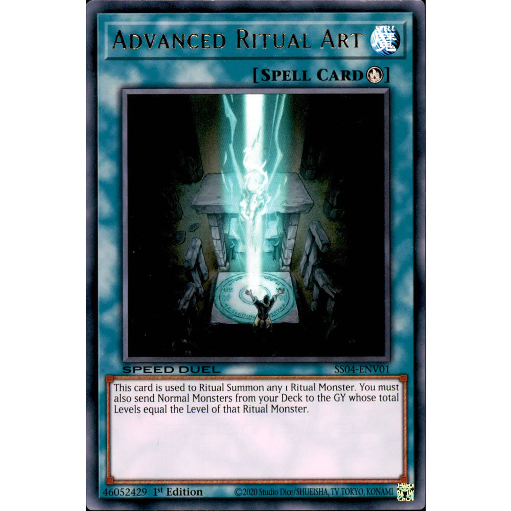 Advanced Ritual Art SS04-ENV01 Yu-Gi-Oh! Card from the Speed Duel: Match of the Millennium Set