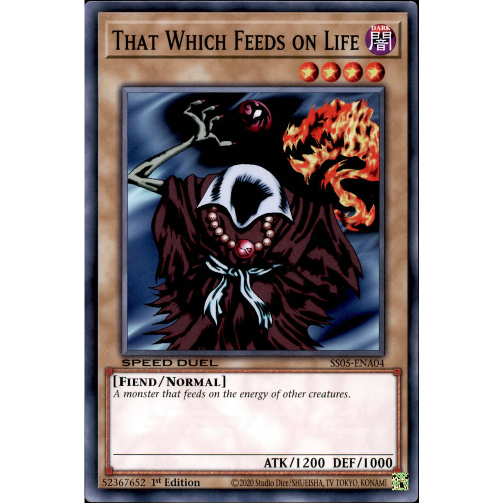 That Which Feeds on Life SS05-ENA04 Yu-Gi-Oh! Card from the Speed Duel: Twisted Nightmares Set