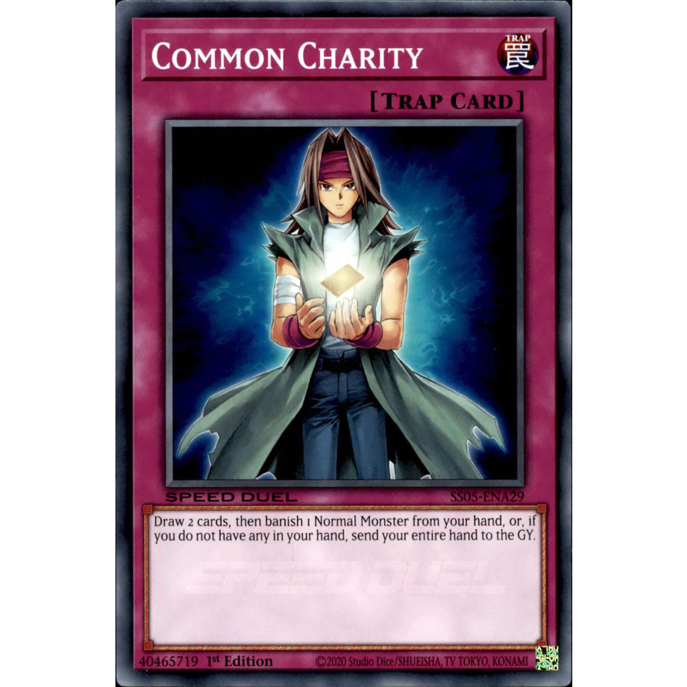 Common Charity SS05-ENA29 Yu-Gi-Oh! Card from the Speed Duel: Twisted Nightmares Set
