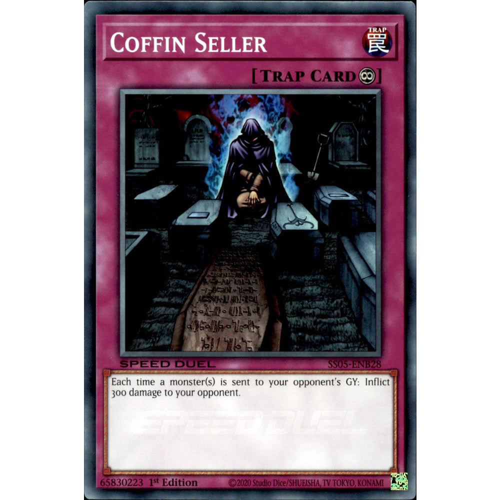 Coffin Seller SS05-ENB28 Yu-Gi-Oh! Card from the Speed Duel: Twisted Nightmares Set