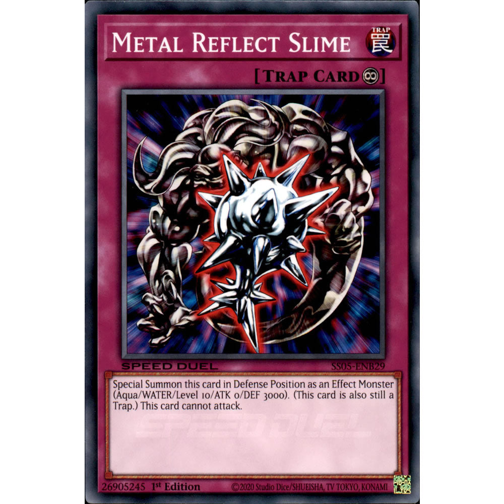 Metal Reflect Slime SS05-ENB29 Yu-Gi-Oh! Card from the Speed Duel: Twisted Nightmares Set