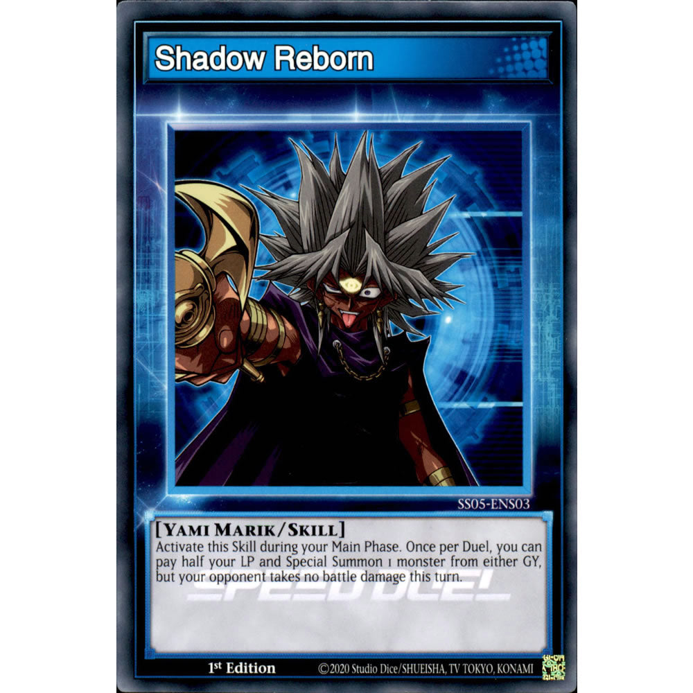 Shadow Reborn SS05-ENS03 Yu-Gi-Oh! Card from the Speed Duel: Twisted Nightmares Set