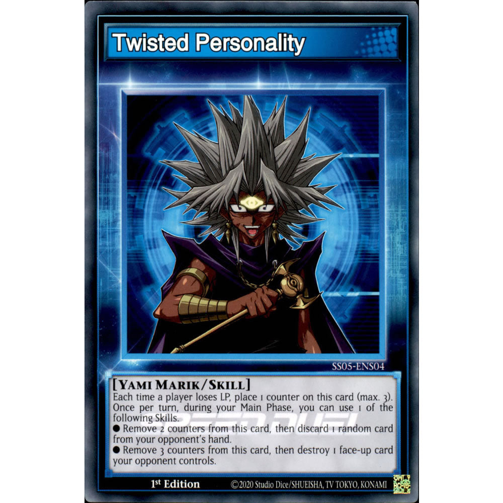 Twisted Personality SS05-ENS04 Yu-Gi-Oh! Card from the Speed Duel: Twisted Nightmares Set